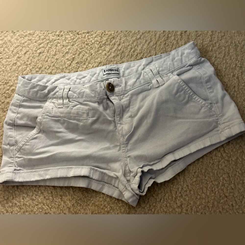 Express White Shorts Women's 4